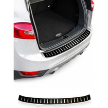 Omac Ford Kuga I 2008-2012 Uyumlu Arka Tampon Eşiği Krom-Karbon Folyolu