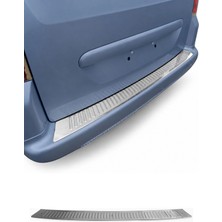 Omac Citroen Berlingo / Peugeot Partner Tepee 2008-2018 Uyumlu Krom Arka Tampon Eşiği Paslanmaz Çelik