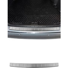 Omac Mercedes E Serisi W211 2003-2009 Uyumlu Krom Arka Tampon Eşiği Paslanmaz Çelik Taşlı Mat
