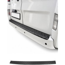 Omac Opel Movano B 2010-2021 Uyumlu Mat Arka Tampon Eşiği Alüminyum Siyah