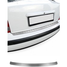 Omac Vw Passat B5 Variant Sedan 1996-2005 Uyumlu Krom Arka Tampon Eşiği Paslanmaz Çelik Taşlı Mat