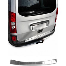 Omac Renault Kangoo II 2012-2021 Uyumlu Krom Arka Tampon Eşiği Paslanmaz Çelik