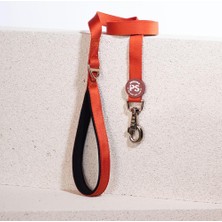 Pawstar Kiremit Leash Kedi Köpek Sevk & Gezdirme Kayışı Köpek Uzatma Tasması-1,5cm