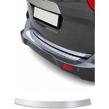 Omac Renault Clio IV Grandtour 2012-2019 Uyumlu Krom Arka Tampon Eşiği Paslanmaz Çelik