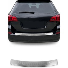 Omac Opel Astra K Station Wagon 2015-2021 Uyumlu Krom Arka Tampon Eşiği Paslanmaz Çelik Taşlı Mat