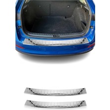 Omac Skoda Scala 2019-2027 Uyumlu Krom Arka Tampon Eşiği Paslanmaz Çelik