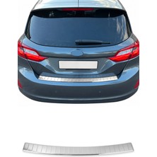 Omac Ford Fiesta VII 5 Kapı 2017-2023 Uyumlu Krom Arka Tampon Eşiği Paslanmaz Çelik