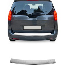 Omac Peugeot 5008 I 2009-2016 Uyumlu Krom Arka Tampon Eşiği Paslanmaz Çelik
