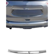 Omac Nissan X-Trail T32 2013-2021 Uyumlu Krom Arka Tampon Eşiği Paslanmaz Çelik