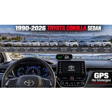Bowie 1990-2026 Toyota Corolla Gps Hız Göstergesi Hud Dijital Hız Saati