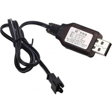 Pileli Store Sertec 6V Nı-Cd / Nı-Mh Oyuncak Bataryası USB Şarj Kablosu