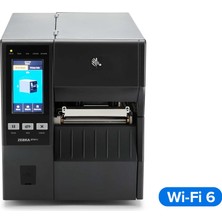 Zebra Termal Transfer Barkod Etiket Yazıcı ZT411 - 8 Dot/mm (203 Dpi ) Wi-Fi 6 802.11AC Model No: ZT41142-T0EG000Z