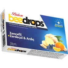 Balen Zencefil Zerdeçal Ardıçlı Mandalina Aromalı Drops 24 Adet