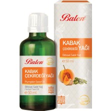 Balen Kabak Çekirdeği Yağı 50 ml Soğuk Pres