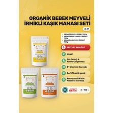 Soul Kitchen Organik Ürünler Organik Bebek Kaşık Maması Meyveli Irmikli B1 Vitaminli 3X150 G 6. Aydan Itibaren