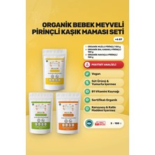 Soul Kitchen Organik Ürünler Organik Bebek Kaşık Maması Meyveli Pirinçli B1 Vitaminli 3X150 G 6. Aydan Itibaren