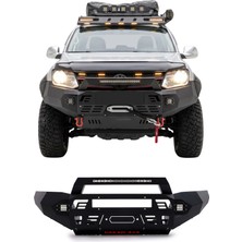 Omac Volkswagen Amarok 2010-2021 Uyumlu Araca Özel Dakar Ön Tampon Çamurluk Ucu Siyah