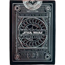 Star Wars Dark Side Silver Edition Oyun Kartı (Graphite Grey) | Theory11