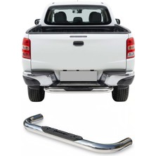 Omac Fiat Fullback 2016-2026 Uyumlu Araca Özel Amazon Arka Koruma Krom