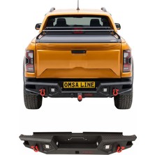 Omac Ford Ranger 2011-2022 Uyumlu Araca Özel Dakar LED V2 Arka Tampon