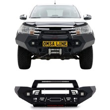 Omac Toyota Hilux 2015-2020 Uyumlu Araca Özel Dakar Ön Tampon