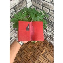 Guard Kırmızı Pasaport Kılıfı