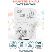 Tıfıl Toys Farbu Oyuncak Farbu Oyuncak 10 Inç Manyetik Sihirli Yazı Tahtası ve Çizim Tableti Çocuğunuzun Eğitimine Katkı Sağlar