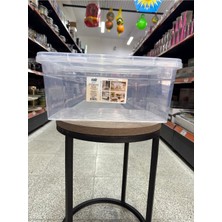 Asude Plastik 10 Litre Çok Amaçlı Saklama Kutusu & Şeffaf Organizer