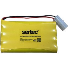 Aydogan's Dy Sertec 9.6V 8S1P Aa 800 Mah Kablo + Tamiya Konnektörlü Oyuncak Pili