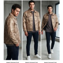 Mevsimlik Vintage Oversize Deri Ceket