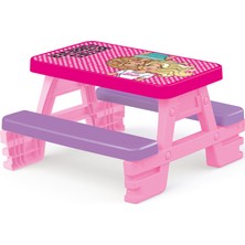 Barbie Piknik Masası 1608 42 x 69 x 79 cm Kolay Kurulum Özelliği ile 3 Yaş ve Üzeri Çocuklar İçin