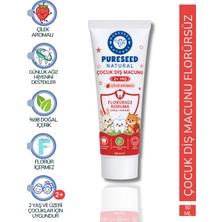 Pureseed Natural Çocuk Diş Macunu Florürsüz - 50 ml