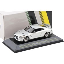 1:43 Ölçek FIRST43 2008 Nissan Gt-R R35 Diecast Metal Minyatür Model Araba 10CM
