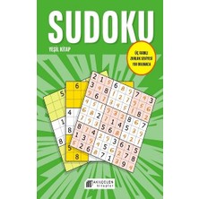 Akılçelen Kitaplar Sudoku Yeşil Kitap - Üç Farklı Zorluk Seviyesi  159 Bulmaca