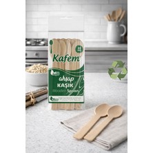 Kafem Ahşap Kaşık 25'li