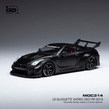 1:43 Ölçek Ixo 2019 Nissan 35 Gt-Rr Lb-Silhouette Works Gt Basis Diecast Metal Minyatür Model Araba 10CM