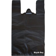 Öztürk Ambalaj Siyah Atlet Poşet Büyük Boy Adetli