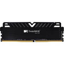 TwinMos 8 GB Ddr4 3200MHZ Twınmos Tornadox7 Pro CL16 Soğutuculu Dt TMD48GB3200D16BKX7P