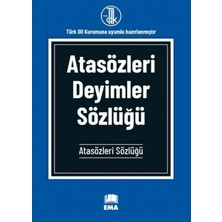 Ema Kitap Atasözleri Deyimler Sözlüğü (Tdk Uyumlu) Kolektif