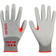 Starline E-130 Poliüretan Kaplı D Kesilme Dirençli Pu Iş Eldiveni En 388 4X31D En 407 X1XXXX
