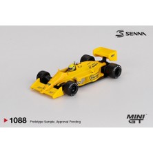 Mını Gt 1:64 Ölçek Mini Gt Lotus 99T #12 Ayrton Senna 1987 Diecast Metal Minyatür Model Araba 5cm