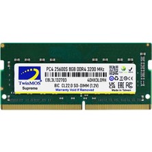TwinMos 8 GB Ddr4 3200MHZ Twınmos Nb MDD48GB3200N
