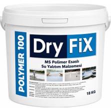 Dryfix POLYMER100 Polimer Esaslı Su Yalıtım Malzemesi 5 kg Beyaz