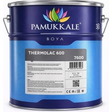 Pamukkale Thermolac 600 Derece Isıya Dayanıklı Boya 5 kg Siyah