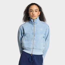 Adidas Firebird Denim Kadın Mavi Ceket (KQ6492)