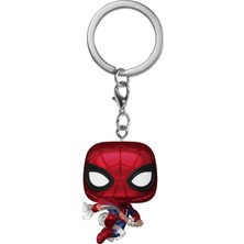 Funko Pop! Anahtarlık: Marvel Örümcek Adam Günü Örümcek Adam Metalik Anahtarlık Yenilik Mini Figür K