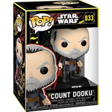 Funko Pop! Star Wars: Count Dooku - (Retro) - Koleksiyon Vinil Figür - Hediye Fikri - Resmi Ürün - Ç