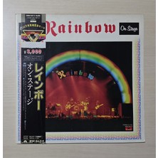 Rainbow - On Stage - 1982 - *** Japonya Baskı *** - Dönem Baskı Plak - Longplay - Lp
