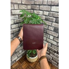 Guard Bordo Deri Omuz Askılı Çanta