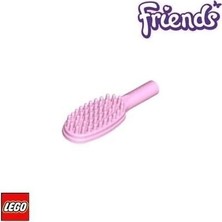 LEGO Minifigür Aksesuarları: Tarak Hairbrush Pembe